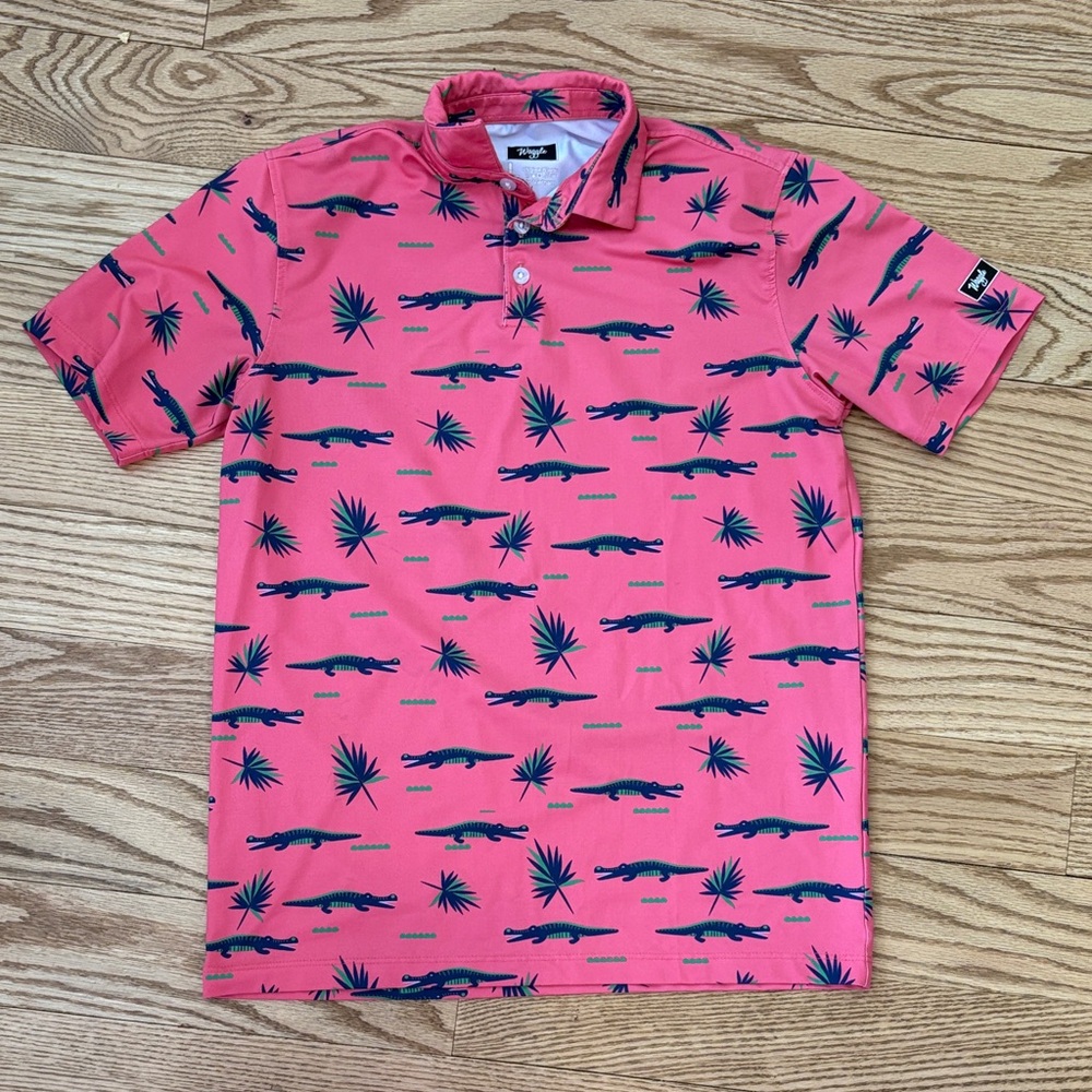 Waggle youth golf polo, Large